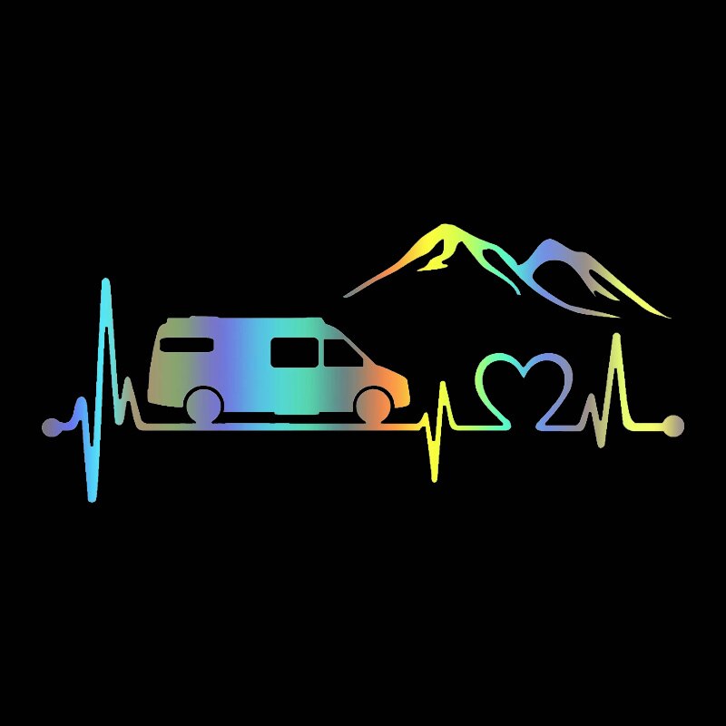 Sprinter Camper Van  Die-Cut Vinyl Decal Car Sticker Waterproof Auto Decors on Car Body Bumper Rear Window Laptop   #S60196