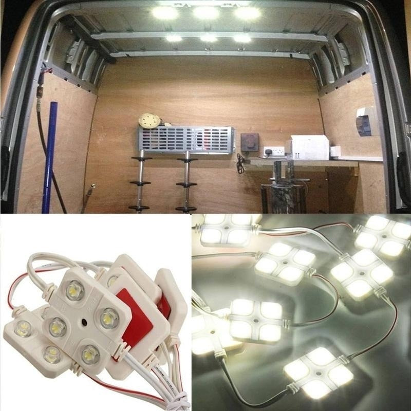 12/20/40 Leds 5730 12V LED Modules Interior Lights Kit For Trailer Lorries Sprinter Ducato Transit Waterproof Van Proof Lighting